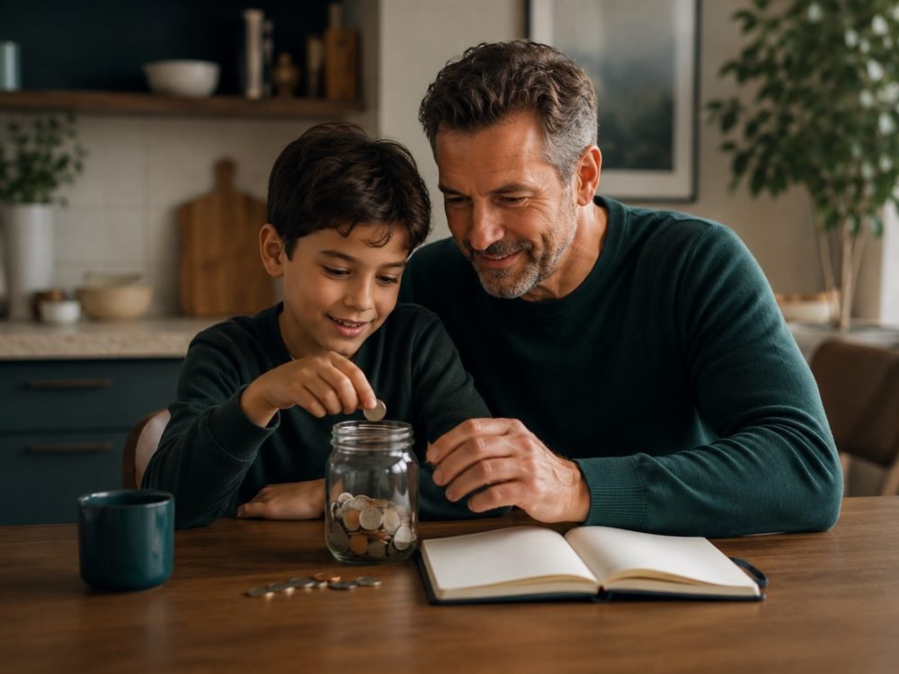 Parent planning future savings for the next generation